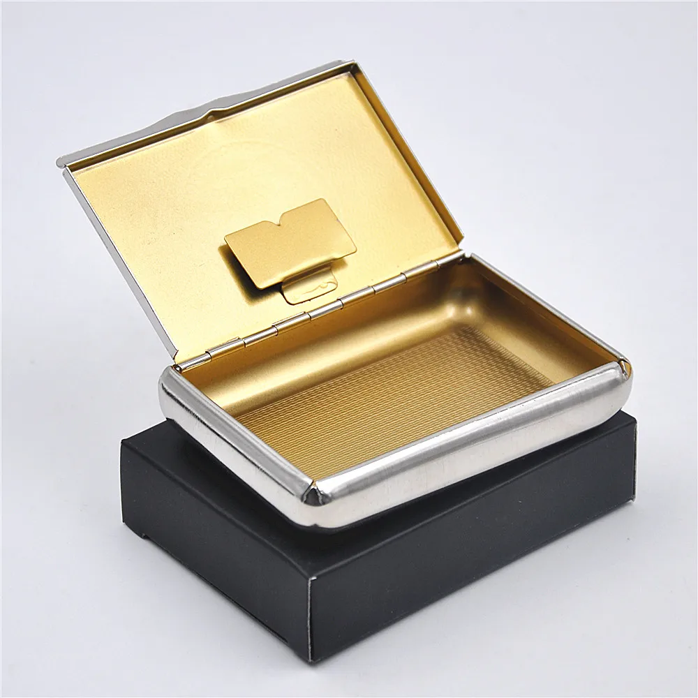 Wholesale Tobacco Case Tin Can Cigarette Cases Packing Tins Box Tobacco Case Jar Storage Custom logo