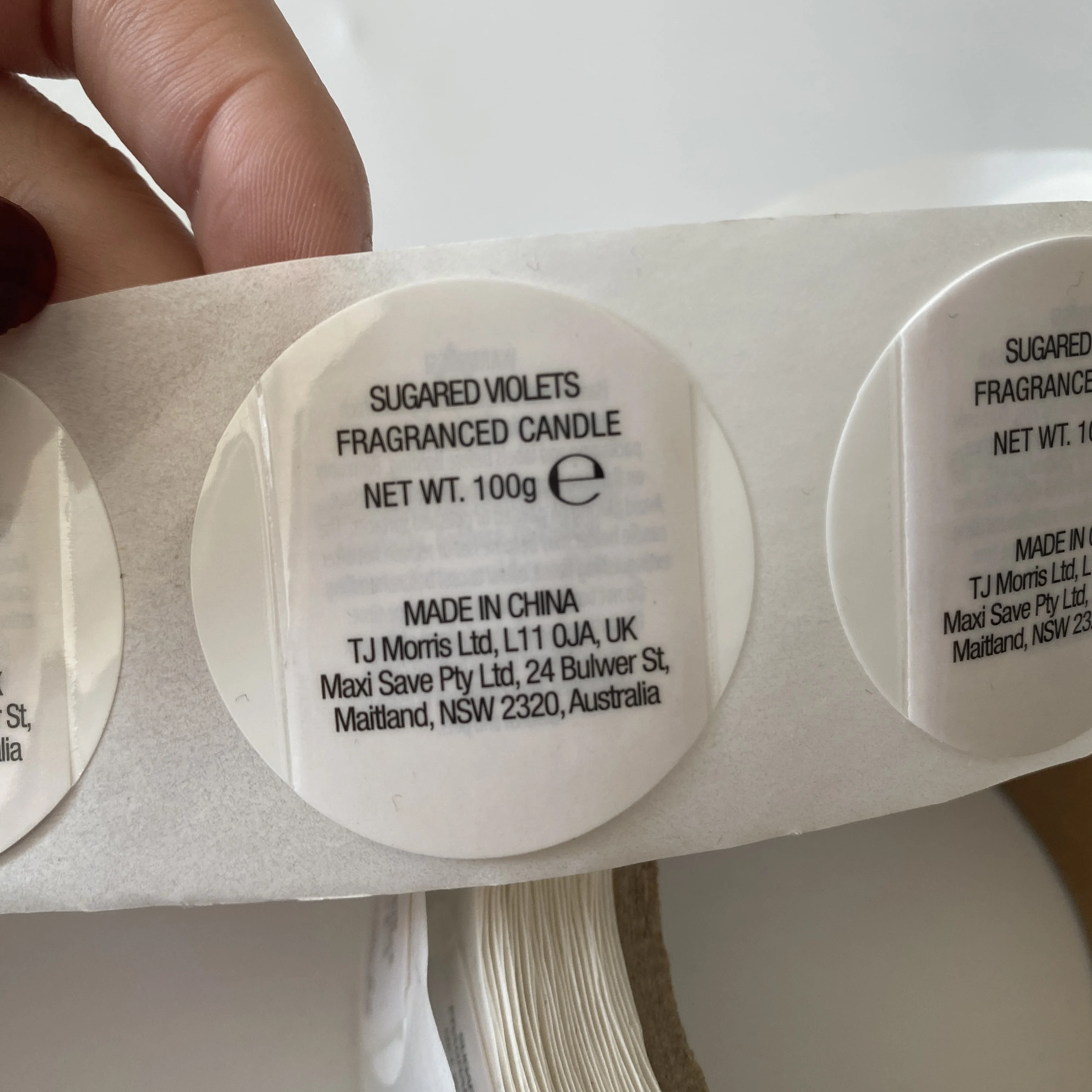 2023 NEW ARRIVAL Wockhardt Multi Layer Folding Booklet  Labels Wockhardt Plain Sticker Labels