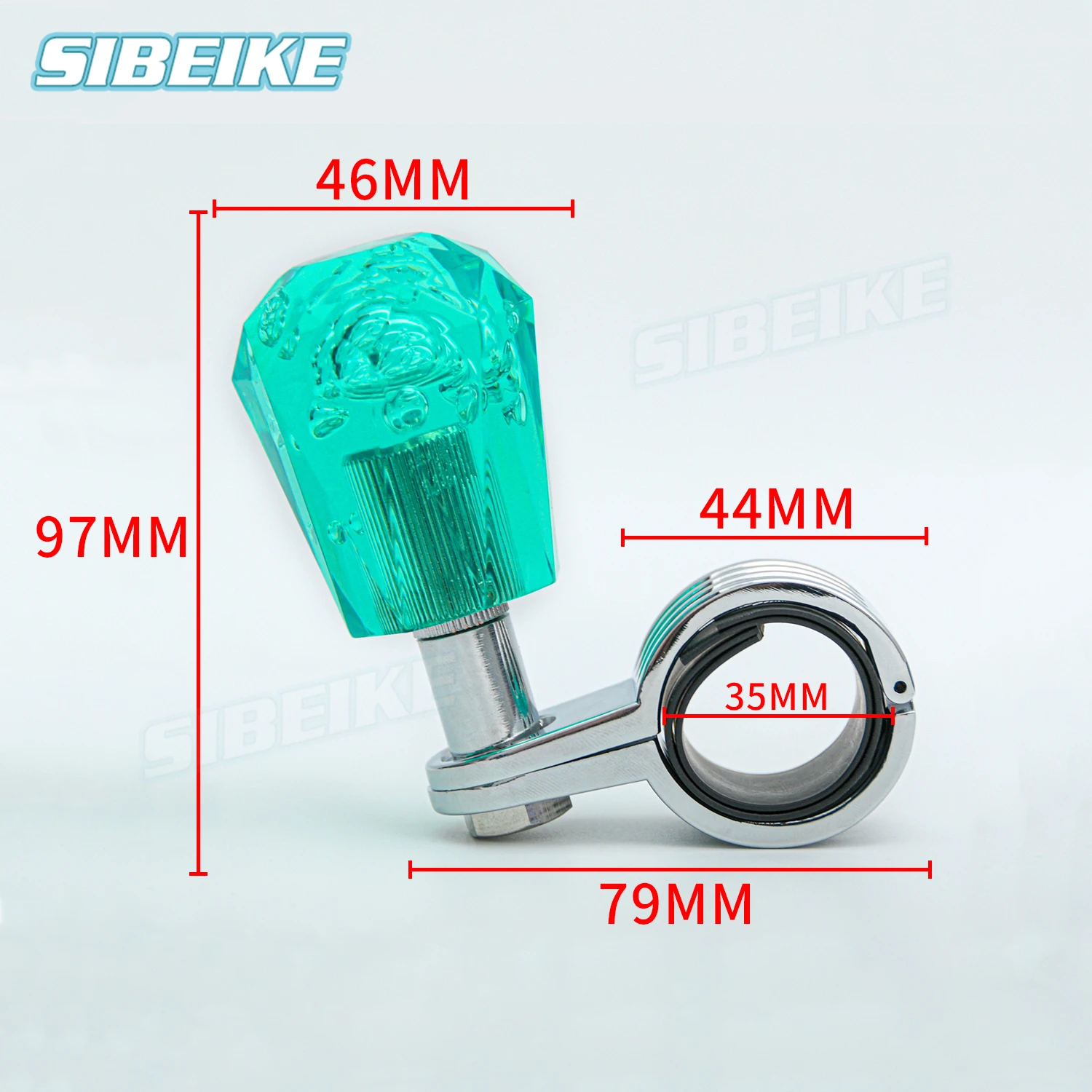 JDM Car Accessories Crystal Bubble Steering Wheel Spinner Knob Booster Ball for Universal