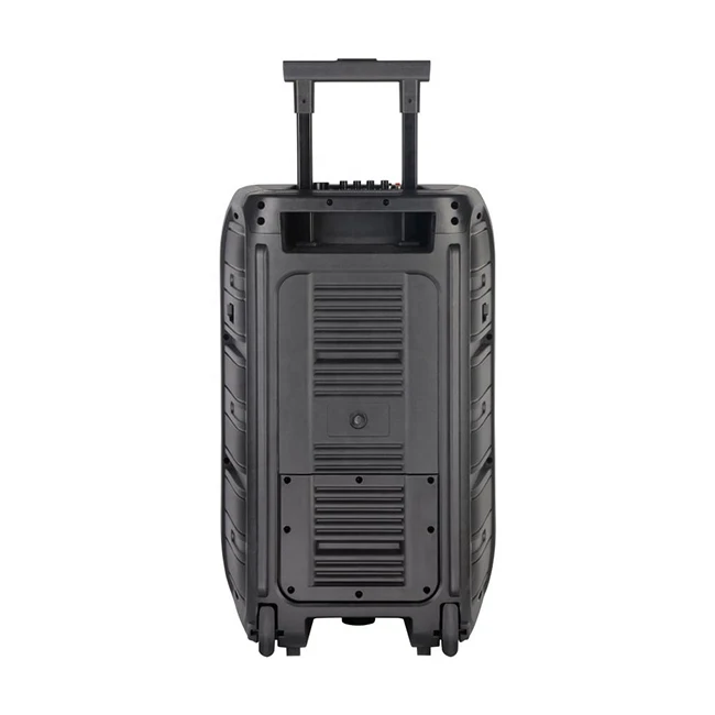 caixa de som portatil  12 inch mid bass speaker trolley portable audio loud bass speaker HiFi wireless speaker