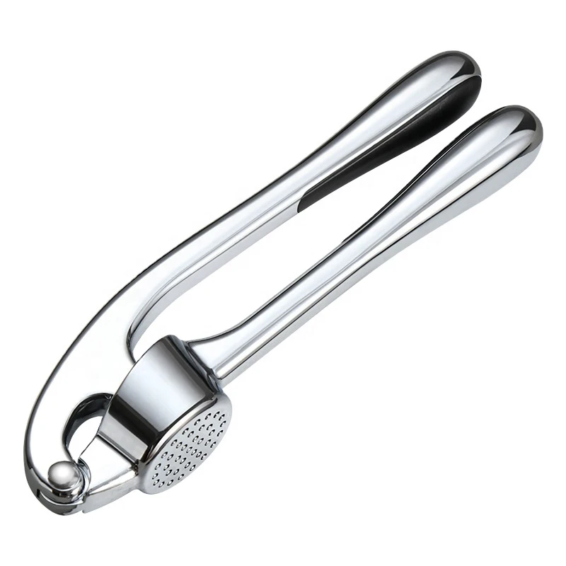 Fast Delivery Large Capacity Zinc Alloy Garlic Press Professional Grade Garlic Press Set Garlic Presser Chopper Kitchen Helper