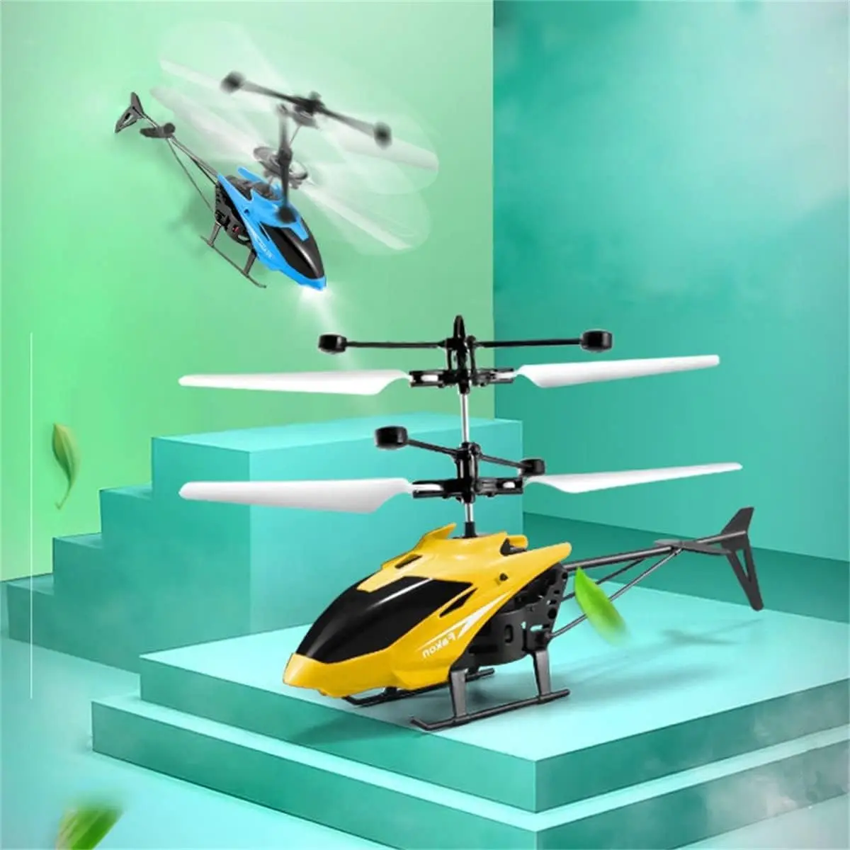 KK Christmas Gift Infrared Inductive Helicopter Colorful RC Flying Ball Built-in LED Lights Flying Ball Hand Flying Helicopter