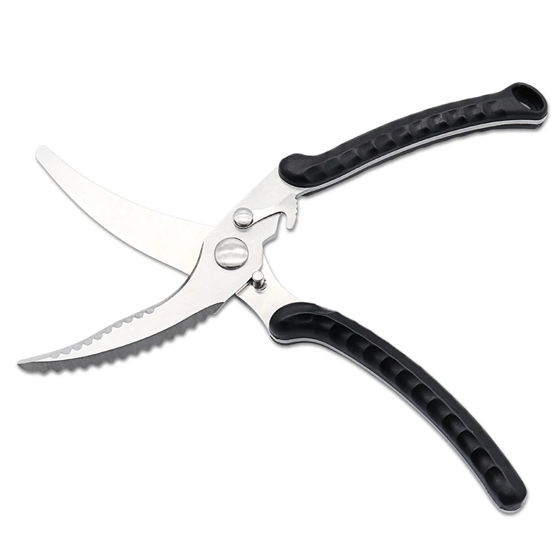heavy duty stainless steel strong chicken bone fish food poultry shears kitchen scissors