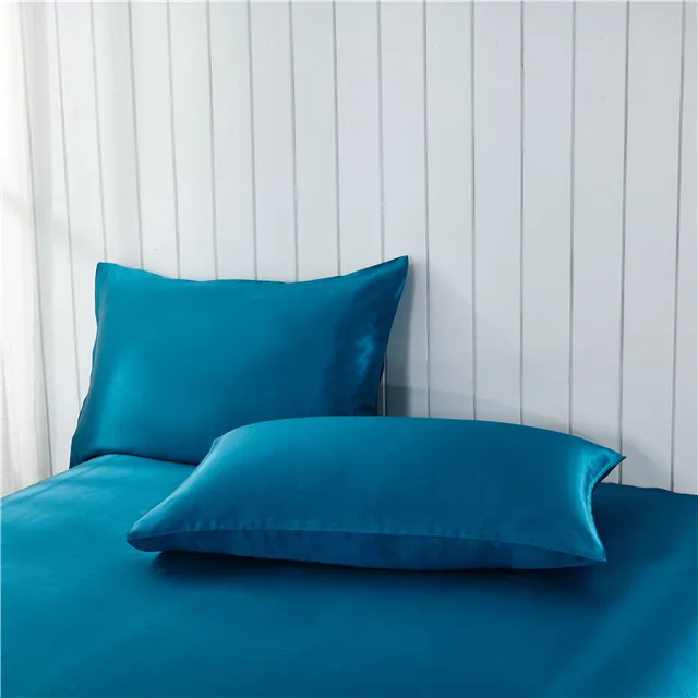 22mm 70*50cm    Soft and luxurious 6A grade 100% mulberry silk pillowcase for Christmas gift