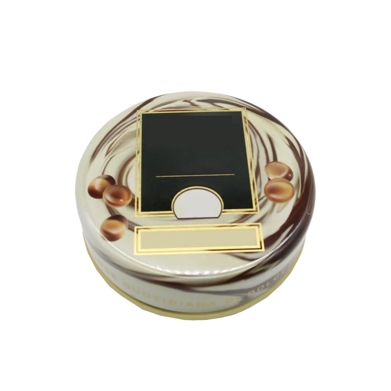 Two-piece metal tin can for candy tin with lid custom box cans for candle Cosmetic jars Customizable logo&printing