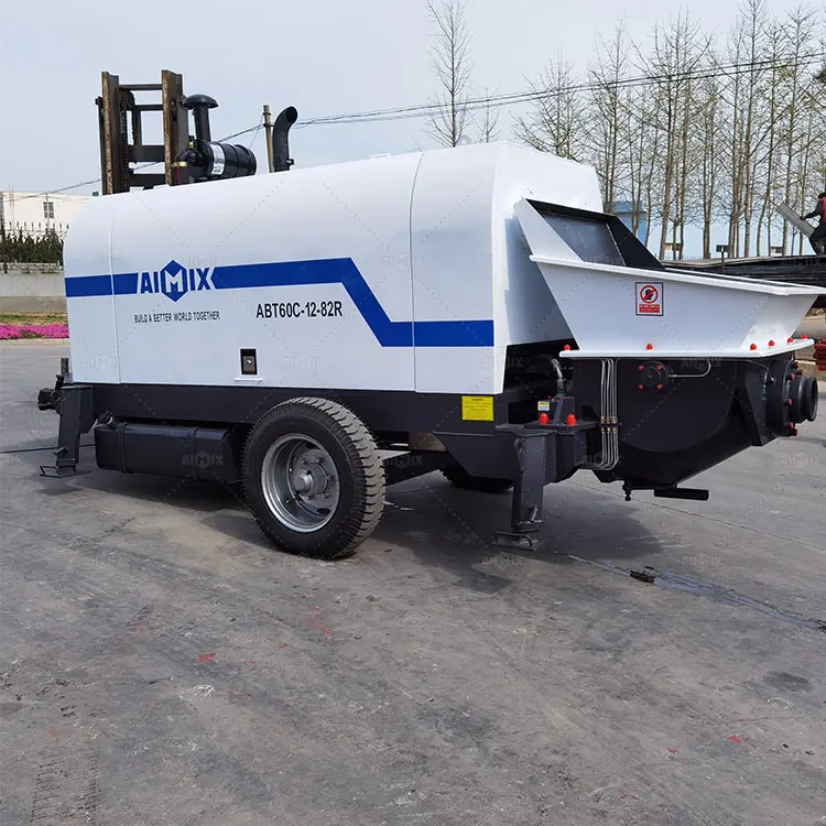 Aimix 30CBM 40CBM 60CBM 80CBM 90CBM New Rotary Concrete Pumping Machine