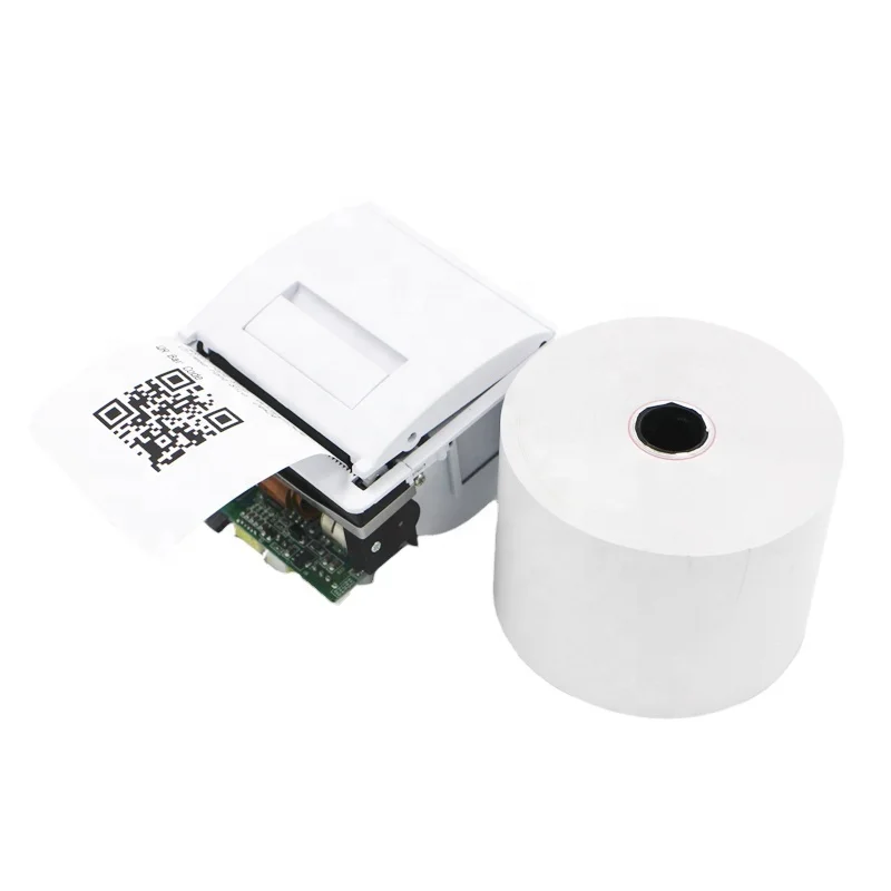 58mm Panel Thermal Barcode Printer for Taxi-Meter Machine USB Embedded Panel Receipt Kiosk Thermal Printer with Auto Cutter