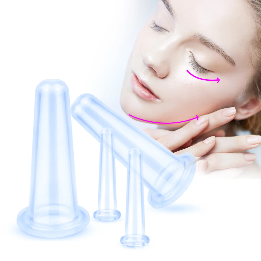  Custom Facial Cupping Set 2 шт силиконовый набор для
