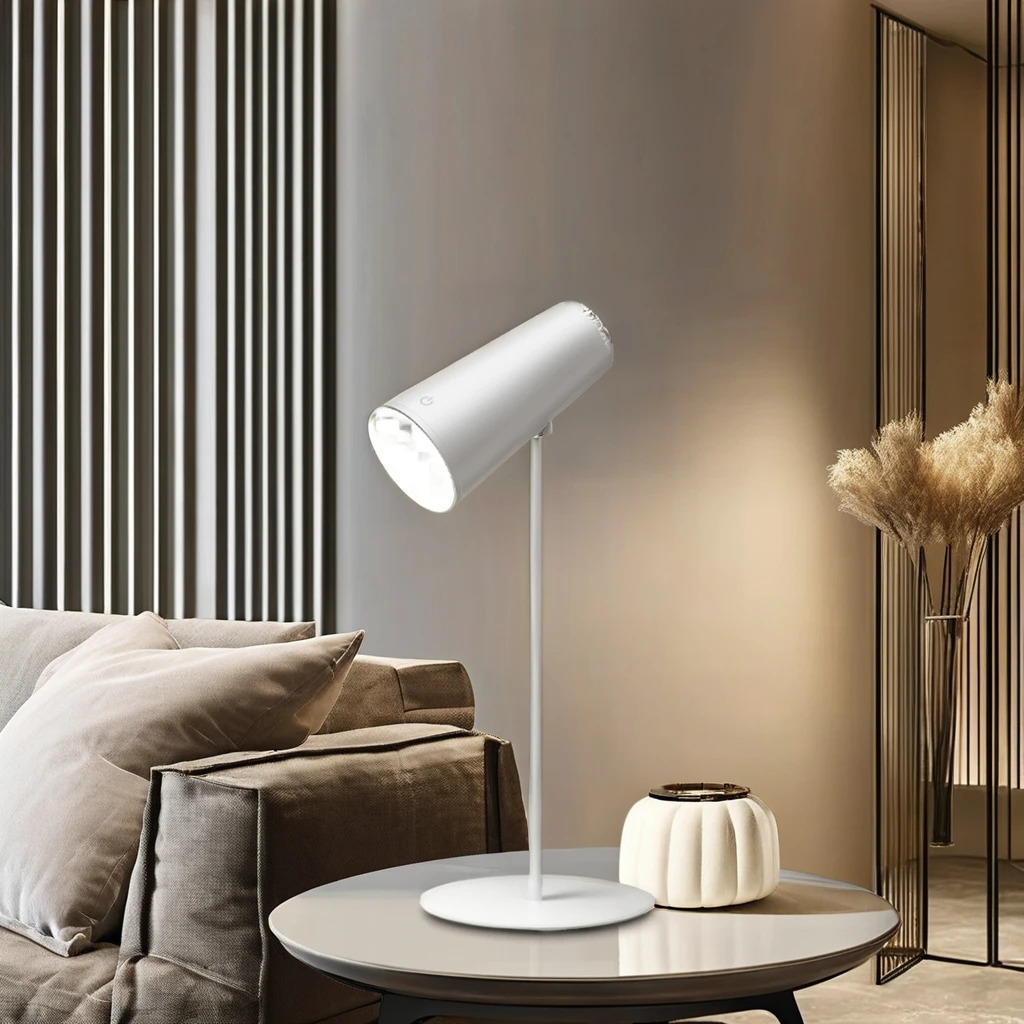 New Arrival Modern LED Desk Lamp Sunset Light Touch Control Multifunction PC Body DC Power Supply Table Lamp for Office Use