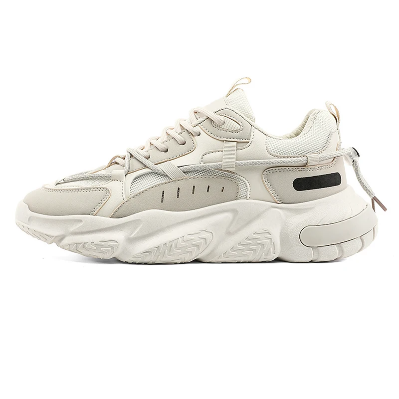 2023 Trendy Men Chunky Platform Sneakers Breathable Casual Sports Shoes