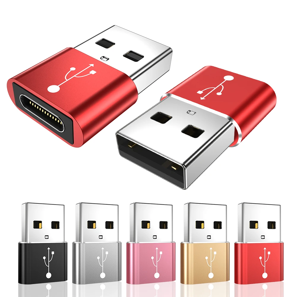 Best Selling USB-C Adapter Data Transfer Male-Female Type C-A Adapter High Speed Hub Adapter For Phone For PC