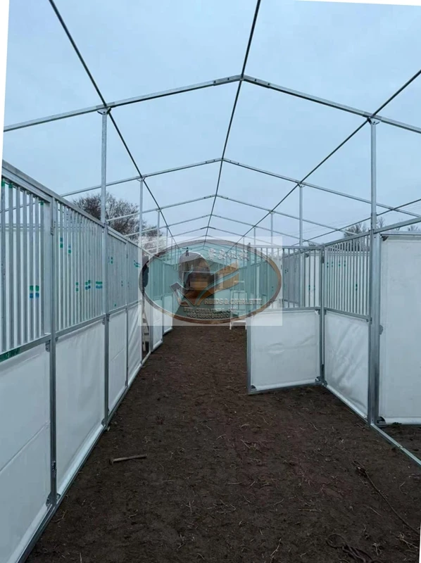PVC Portable Horse Stable Horse Stall horse box with PVC roofing