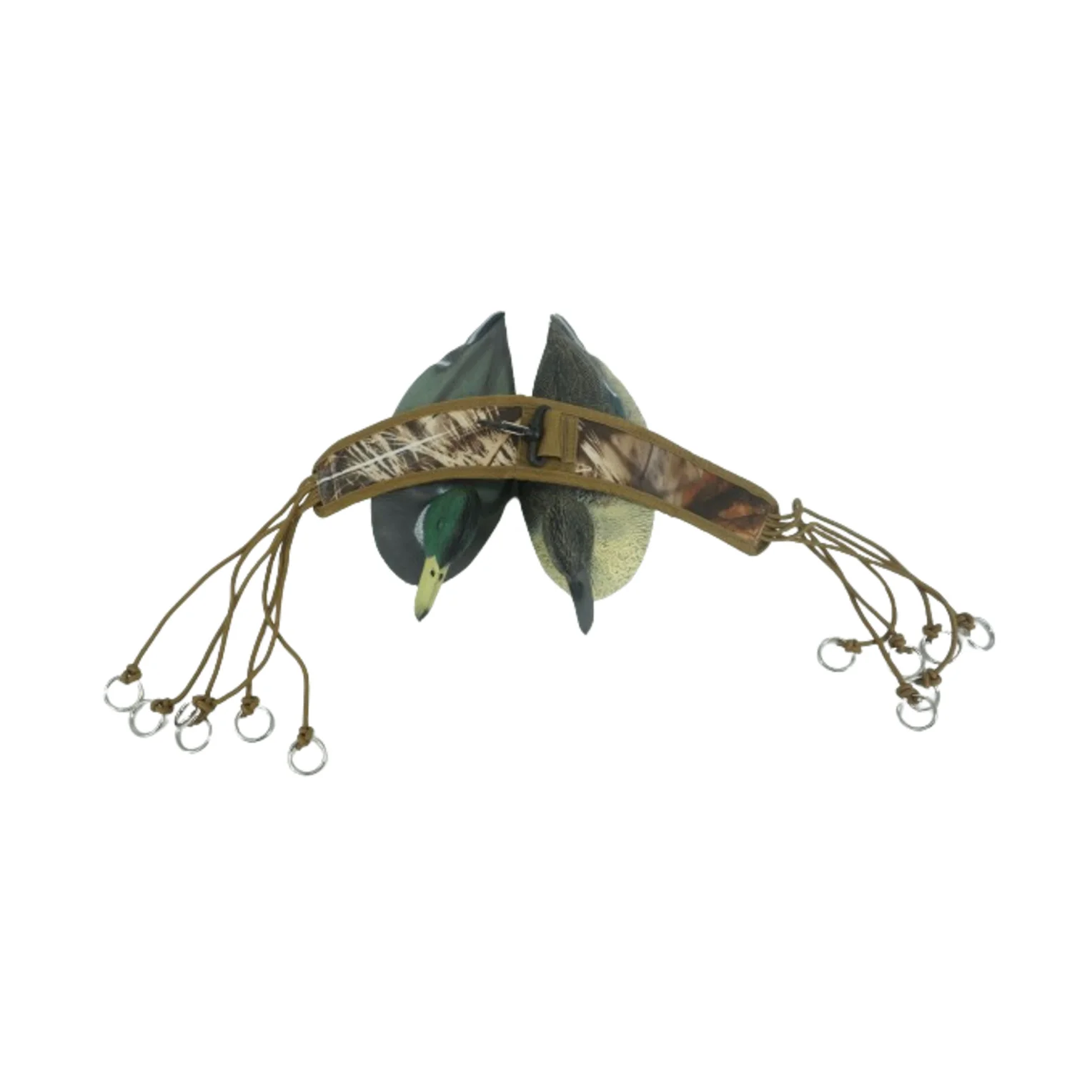 Camouflage Duck Hook Waterfowl Hunting Game Tote Camo Padded Bird Strap 12 Drops