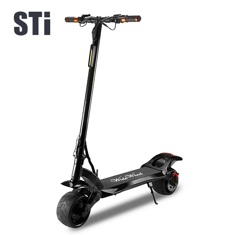 Yeslaud amazon hot sale widewheel pro scooter 15ah 9inch fat tyres widewheel single 1000W widewheel with key lock