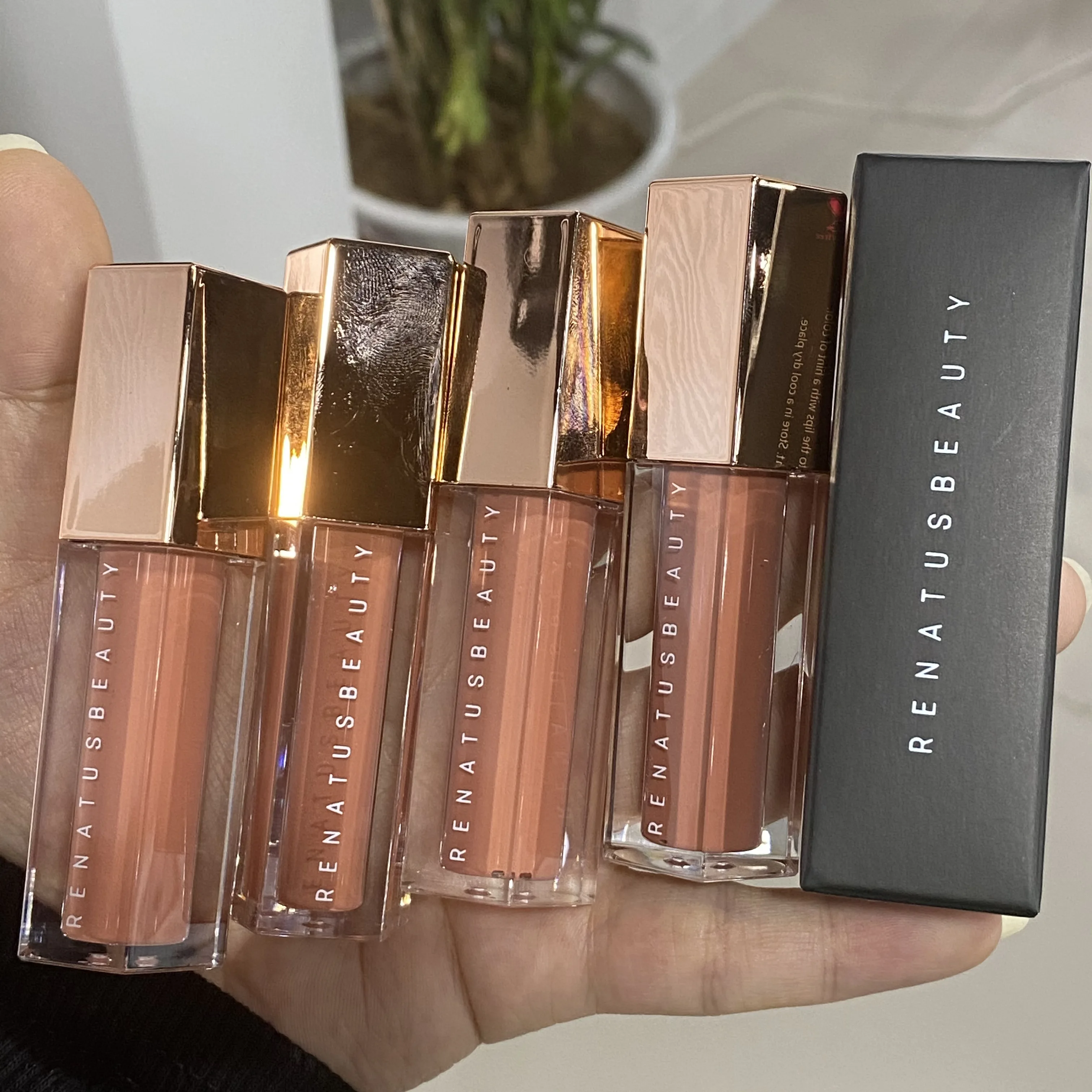 rose gold lipstick tubes private label lip gloss lip gloss empty bottle  vitamin e lip gloss