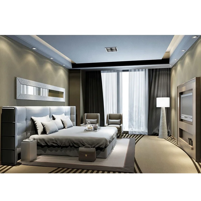 Saudi Arabia Project Customized Room Furnitures Hotel With 5 Star Bedroom Sets Furniture Marriott Design