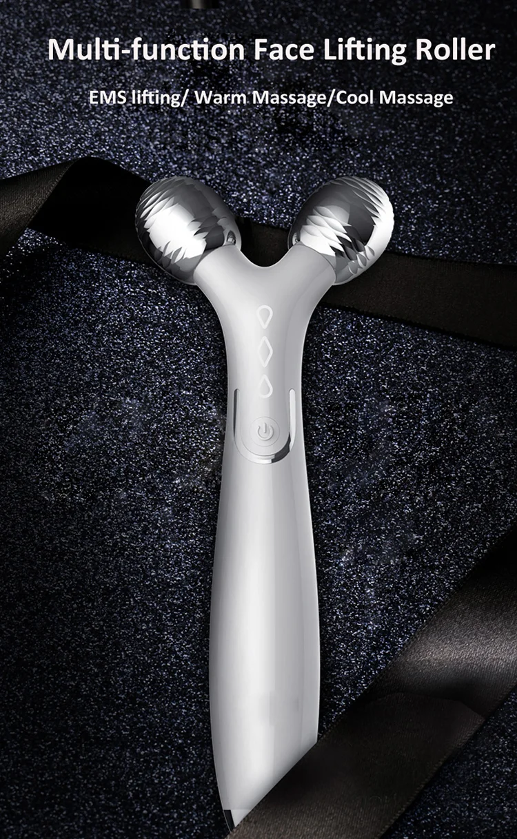 
Home Use Mini Y Shape Slimming 3D Face Massage Beauty Roller 
