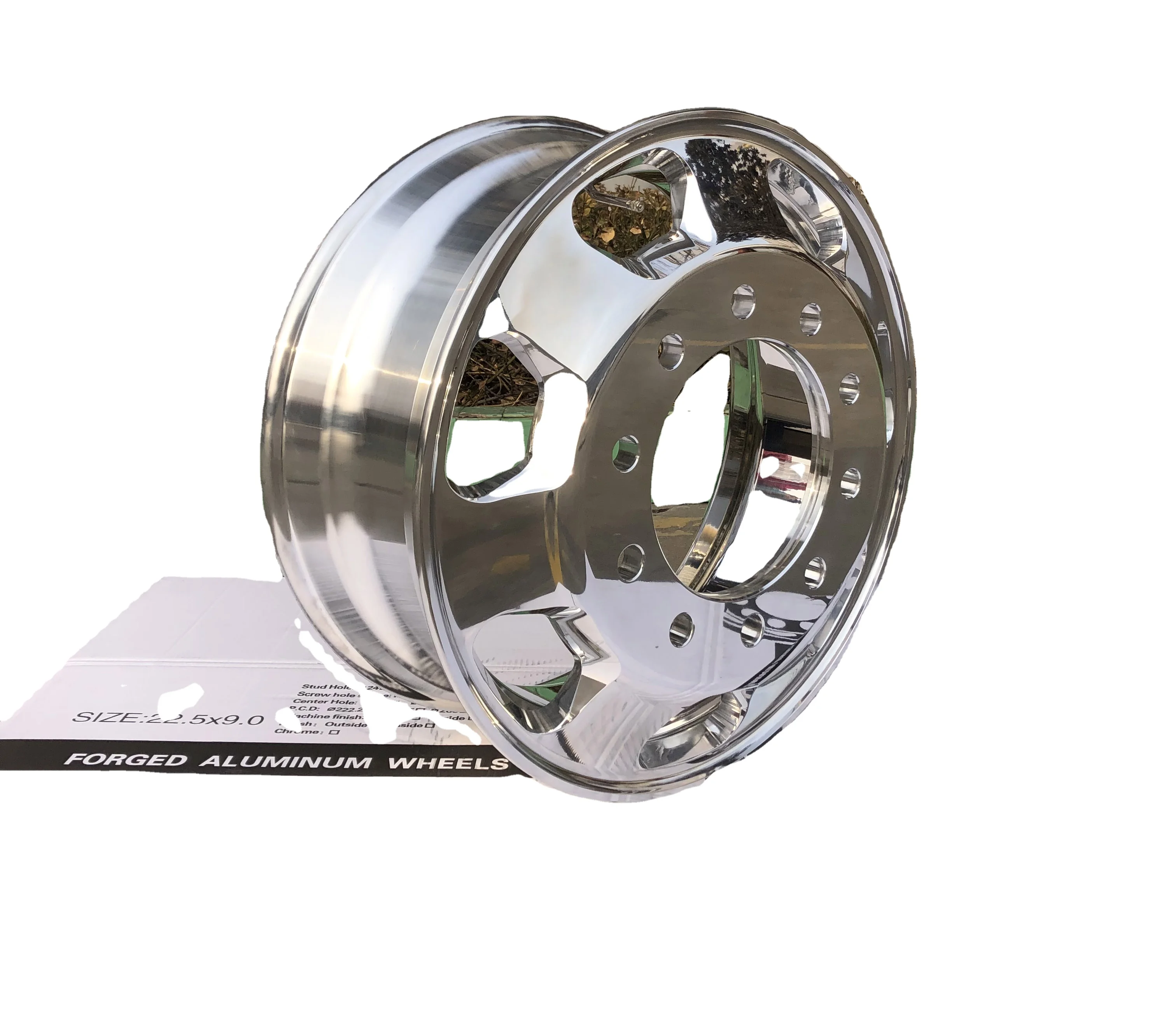 19.5X7.5 Трейлер обода кованые алюминиевые колесные диски из сплава