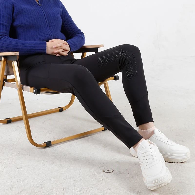 Быстросохнущая дышащая одежда для верховой езды KY1011 эластичная тонкая силиконовая конного спорта