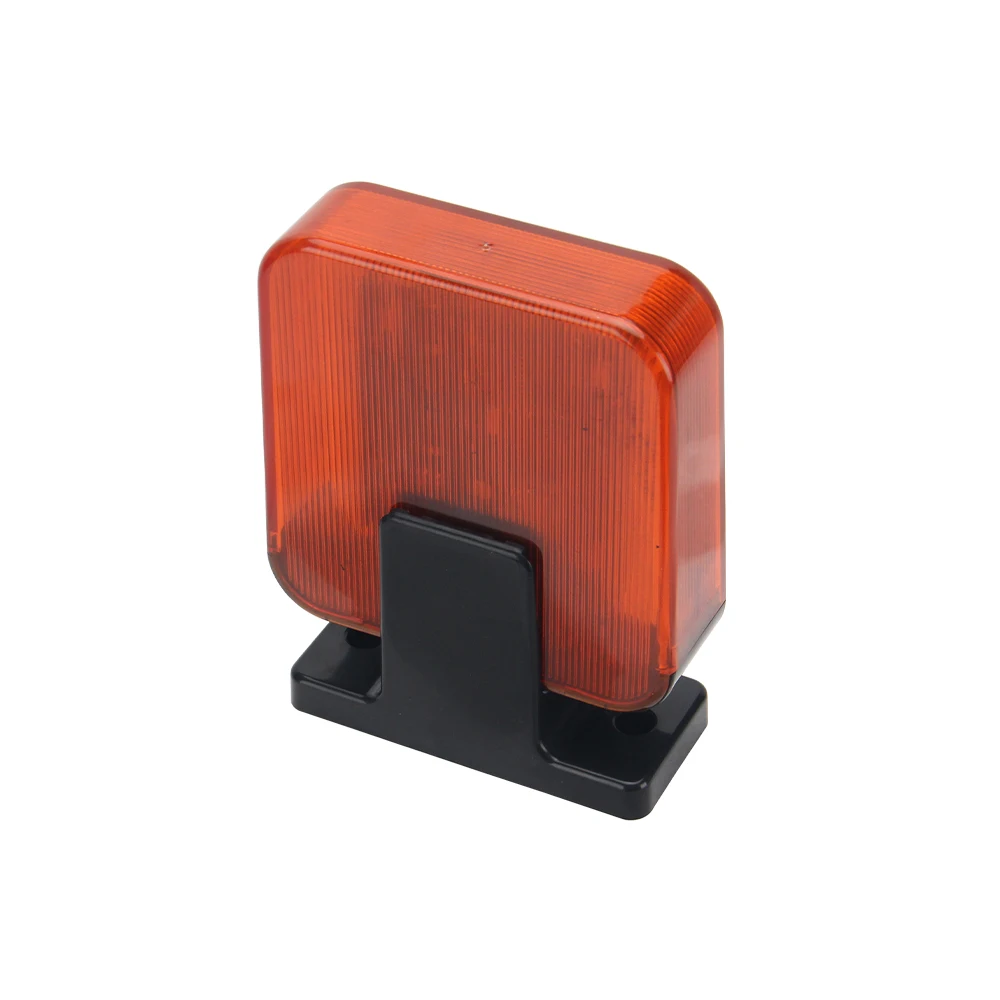 Wide Voltage Lamp(Jd08) Factory Price Automatic Electric Gate Security Strobe Warning Lamp 12-265V Ac/Dc Alarm Flash Lamp