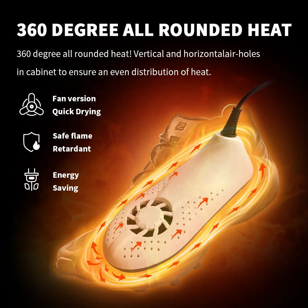 2024 new shoe dryer portable shoe dryers multifunctional deodorization sterilization Fan shoes dryer