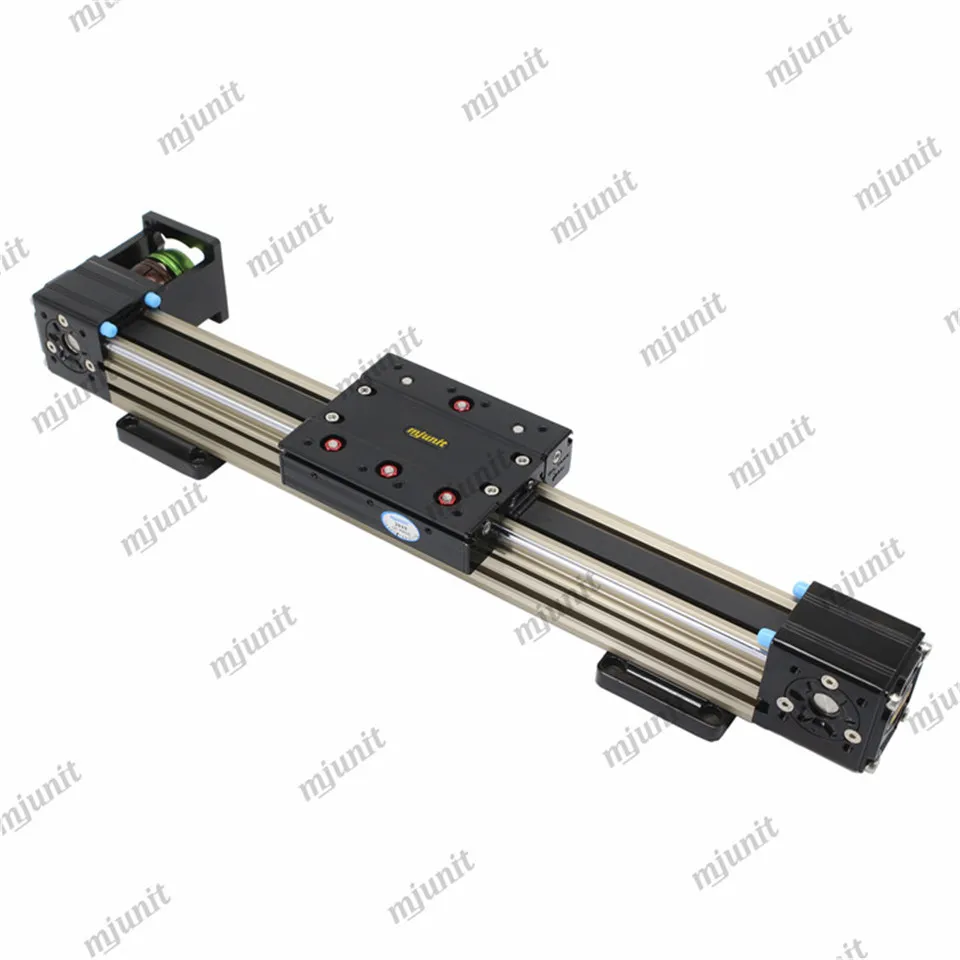 Mjunit single axis aluminum alloy gantry construction linear module laser UV cutting kit linear guide manipulator slide guideway