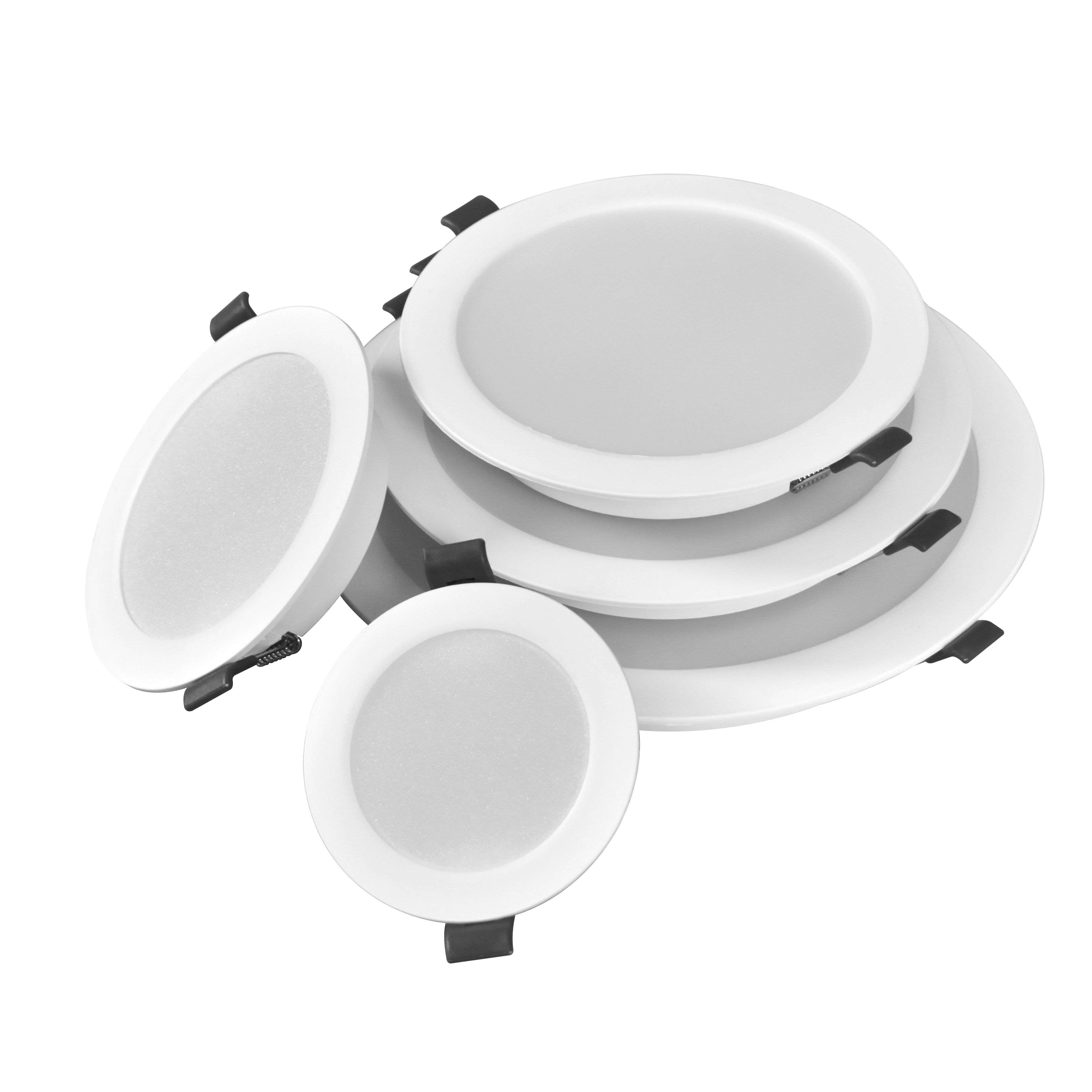 GULI Hot Sale Slim LED Flat Panel lights 5w 9w 12w 18w 24w 30w Round Square Ceiling Led Panel Light