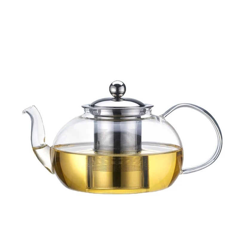 High Borosilicate Glass Teapot 500ML 800ML 1200ML