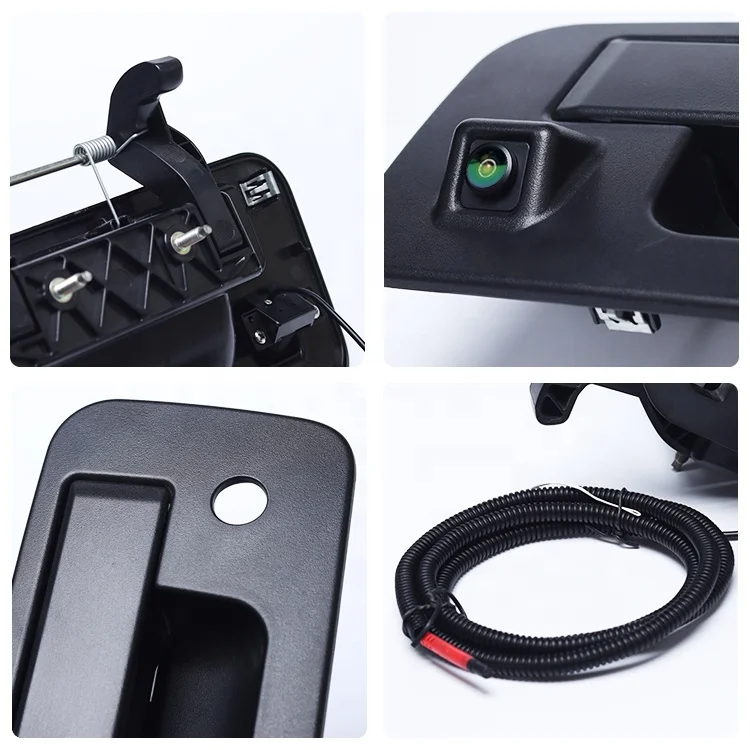 Tovision Tailgate Door Handle HD Backup Camera for  Nissan Titan 2013-2015 (Black Door Handle)