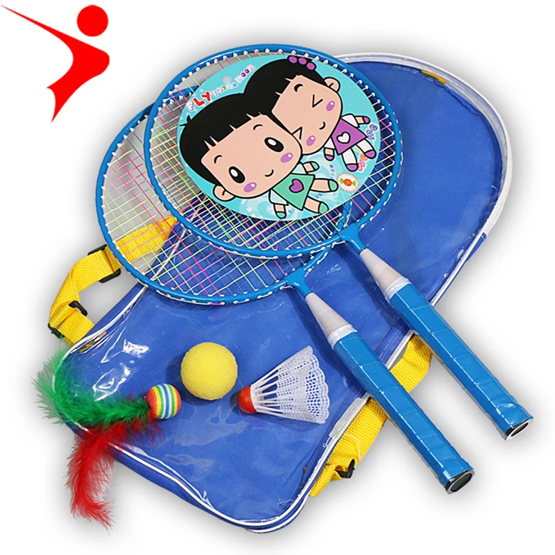 Factory mini  children light weight colors available baby badminton racket for sale