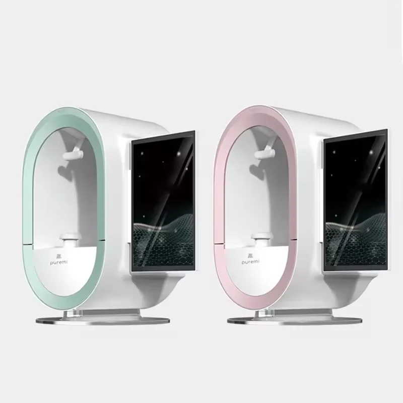Skin Clean Beauty Device 2024 Spa Equipment Digital Skin Analysis Machine 3d Facial Skin Analyzer Price For Sale