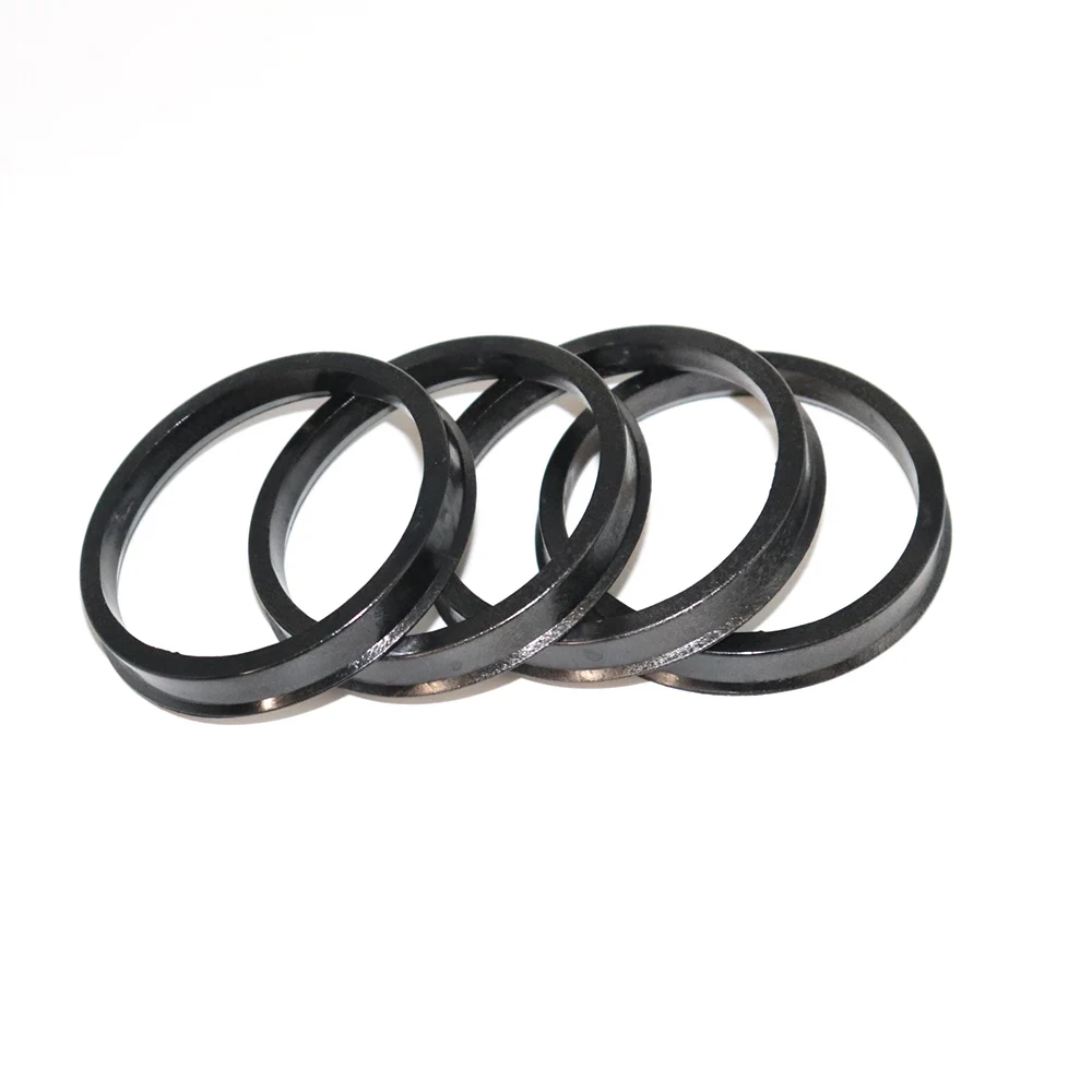 4PCS Car Wheel Bore Center Collar Hub Centric Rings Wheel Hub Rings 66.6-57.1mm For VW Mercedes d