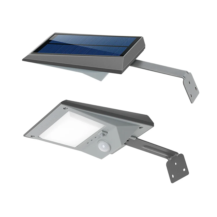 CE ROHS, 4 Вт, 18 шт., светодиодная настенная лампа на солнечной энергии, домашнее освещение на солнечной энергии