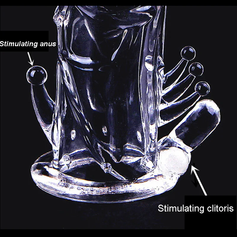 funny glans vibrating lengthen exotic stimulating condom best extended cock sleeve for men