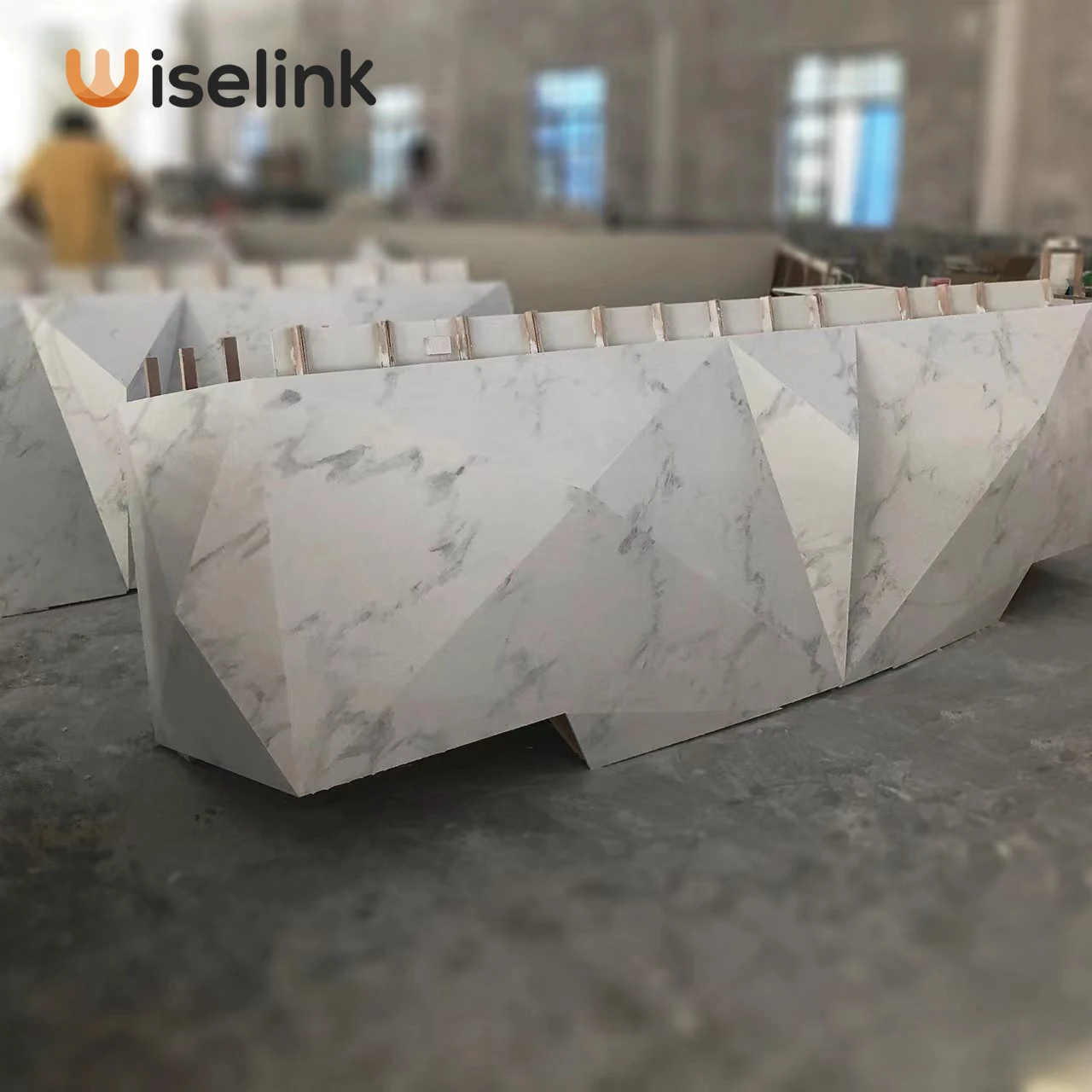 Wiselink 100% акриловый corians Модифицированный твердый лист для мебельной промышленности