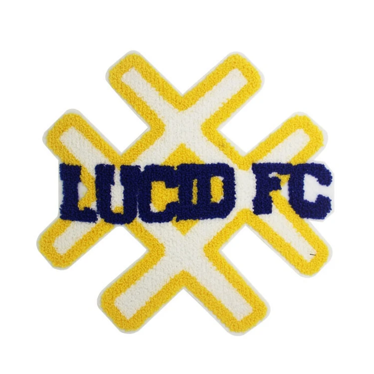 
Wholesale customized high quality personal corporate chenille embroidered patches for sweatshirt 