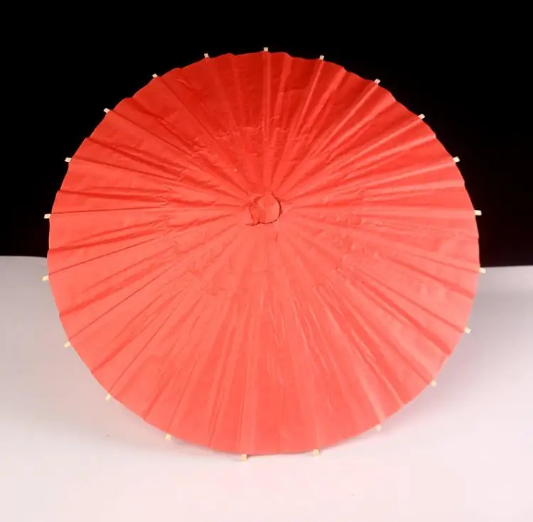 Mini Kids DIY Painted White Paper Umbrellas Art Small Handmade Handwriting Parasol Blank Oilpaper Drawing Printing Toy Umbrella