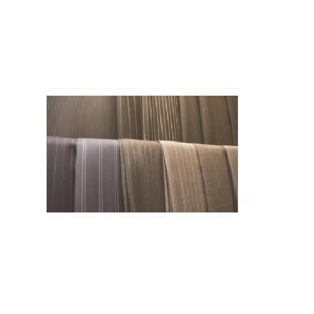 Plain Colour Woven Polyester wool suiting Fabric Woolen Suit Fabric