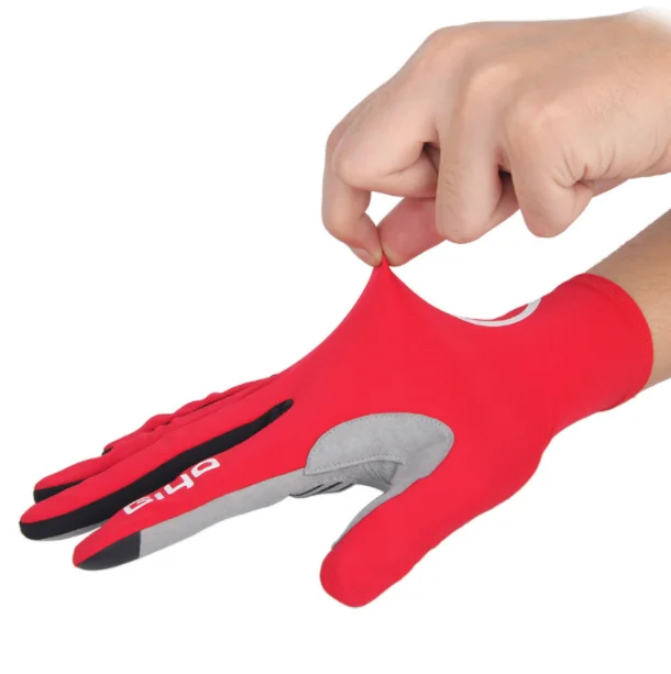 
Manufacturer custom cycling half finger Mountain biker gloves Super fiber leather touch screen MTB MX BMX bicycle gloves 