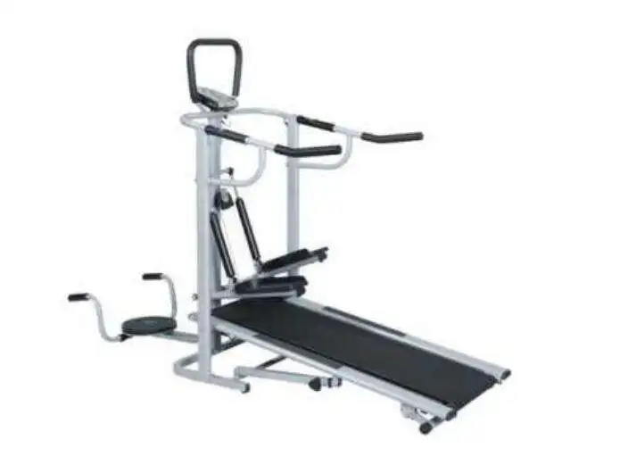 Home use non motorized self generating running machine unpowered multi functional foldable manual treadmill