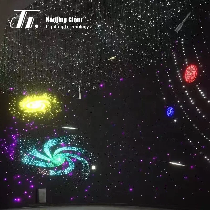 night scene twinkle star light PMMA fiber optic standard starlight ceiling panel