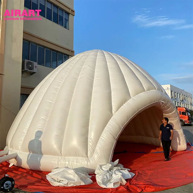 advertising inflatable High quality waterproof inflatable dome igloo tent,trade show tent for advertising