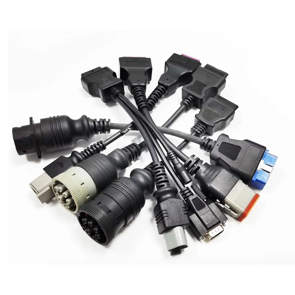 vehicle socket plug obdii obd2 connector obd splitter cable