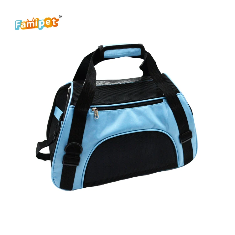 
Popular Soft Crinkle High Quality Washable Easy To Store Pet Carrier With Zip 