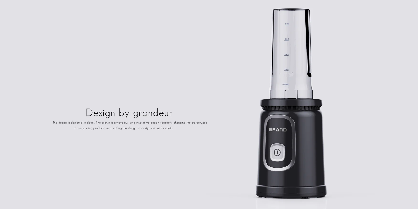 Multifunctional Mixer 220W/400W High Efficiency Portable Blender With Overheating Protection