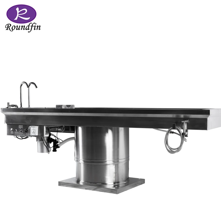 ROUNDFIN manufacturer hot-sale university autopsy dissecting table