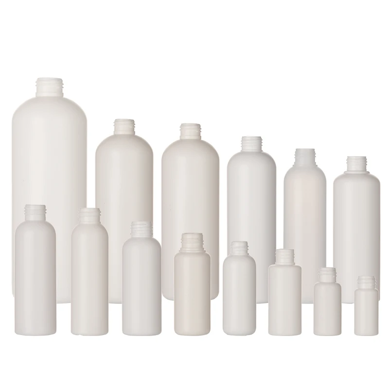 Eco Friendly Hdpe Plastic Squeeze Bottle Twist Cap Empty Cylinder Pigment dropper oil Recycled body  Hair care Products bottle