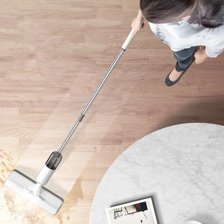 Fashionable Spray Mop with Water Tank Microfiber Cloth Floor Cleaning Moped Cleaning  Household Items Hand Free Dust Mop