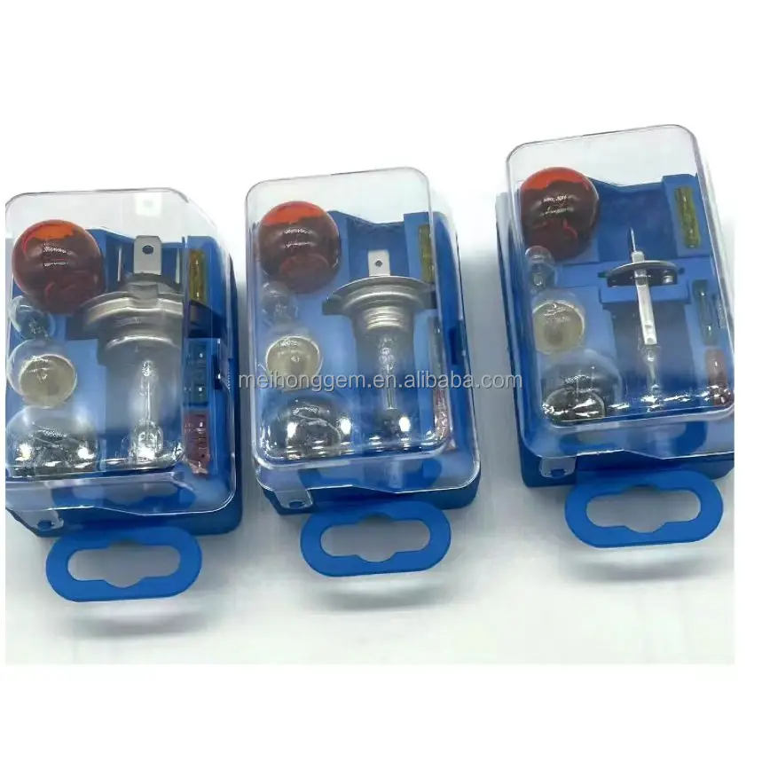 halogen lamp car light bulb H1 H7 variety of emergency light bulbs for car lighting Emergency Kits