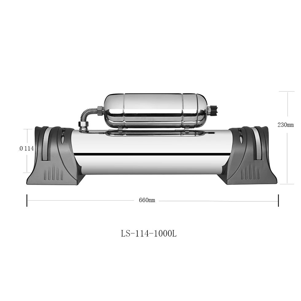 Ultrafiltration Household Water Purifier Stainless Steel SS 304 Direct Drinking UF Membrane Carbon Filter